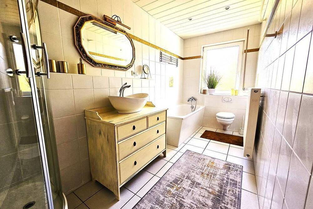 Ferienhaus Nahetal - Ferienhaus, Dusche und Bad, Wc, 3 Schlafräume in Bad Sobernheim, Pfälzer Bergland