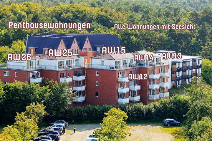 Ferienwohnung für 4 Personen, mit Balkon in Sahlenburg - 4