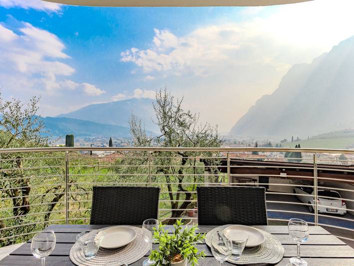 Ferienwohnung für 5 Personen, mit Garten und Seeblick in Tenno - 2