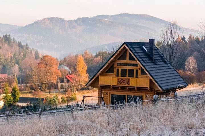 Gîte pour 8 personnes, avec Balcon et Jacuzzi ainsi que Terrasse et Jardin à Stryszawa - 3
