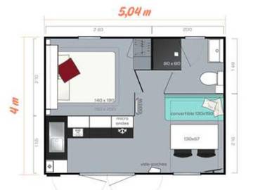 Camping pour 2 Personnes dans Saint-Lunaire, Côte d’Émeraude, Photo 4