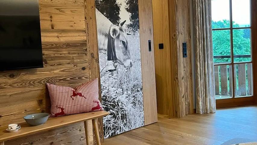 Hütte für 2 Personen, mit Balkon in Oberstaufen - 2
