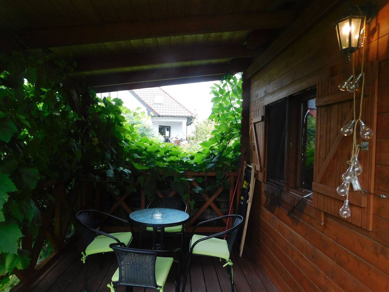 Haus in Karsibór mit Grill, Terrasse und Garten in Swinemünde, Stettiner Haff