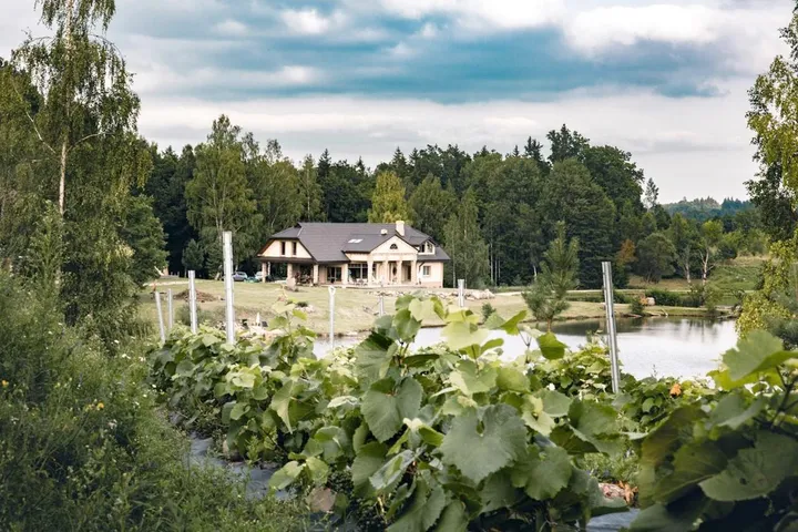 Rustico per 22 persone, con sauna e giardino nonché panorama e vista lago, con animali domestici - 1