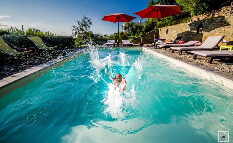 Chambre d’hôte pour 6 personnes, avec piscine ainsi que vue et jardin à Oletta - 4