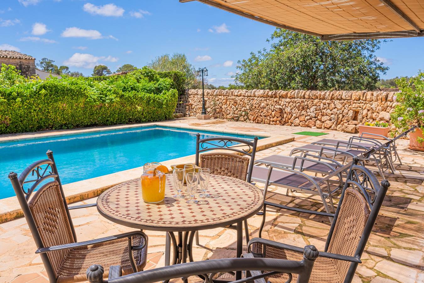 Agroturismo "Son Galileu" with Garden, Wi-Fi, Pool and Terrace in Llucmajor, South Majorca