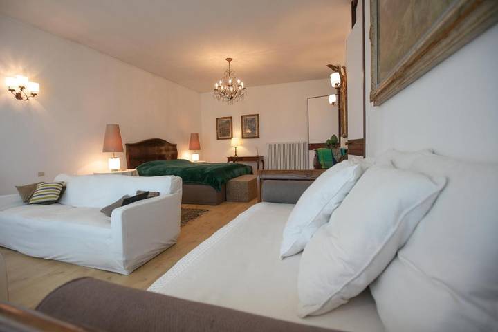 B&B für 2 Personen, mit Garten und Terrasse sowie Seeblick und Ausblick am Comer See