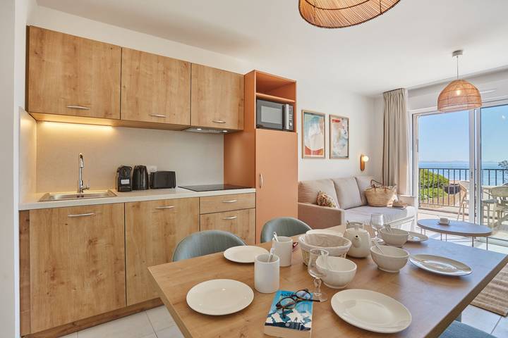 Appartement de vacances pour 8 personnes, avec piscine à Giens