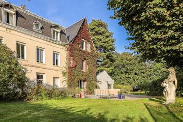 Maison d’hôte pour 3 personnes, avec vue ainsi que sauna et jardin à Saint-Laurent-de-Brèvedent