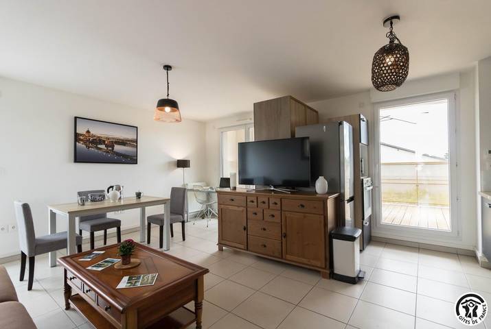 Gîte pour 3 personnes, avec balcon/terrasse et terrasse à Toulouse - 3