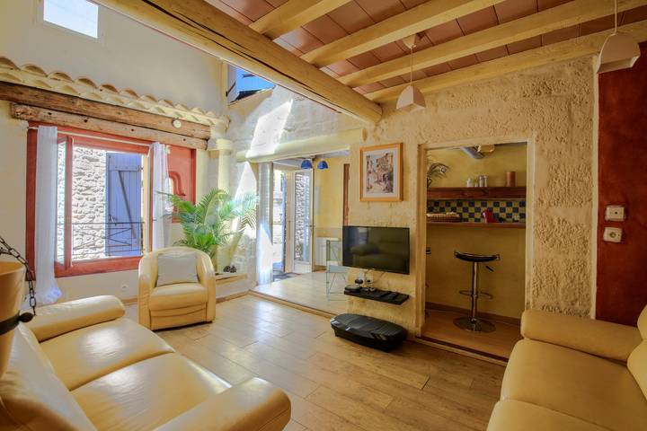 Location de vacances pour 2 personnes, avec Terrasse à Fournès