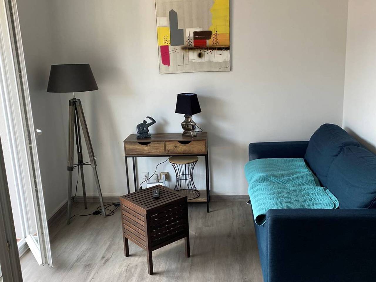 Entire apartment, Cozy F2 Apartment with Terrace, Parking, Wifi - Close to Thermal Baths and Town Center in Amélie-les-Bains-Palalda, Mediterranean Coast (France)