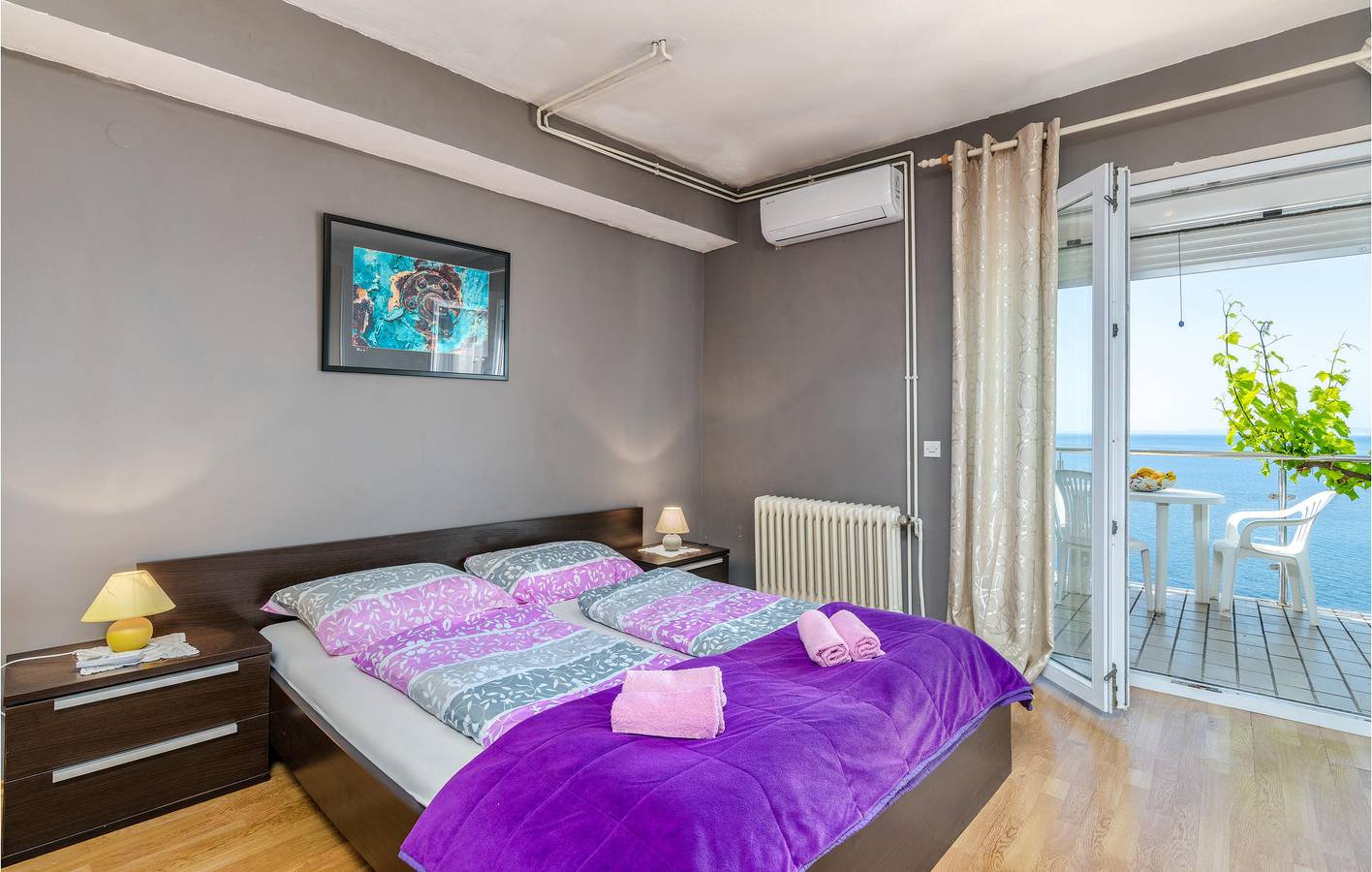 Ganze Ferienwohnung, Ferienwohnung für 2 Personen mit Terrasse in Baska, Krk