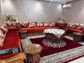 Gîte pour 5 personnes, avec piscine ainsi que terrasse et vue dans Mansouria