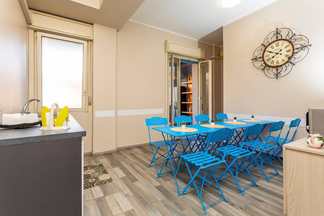 Kamer 'Seasidecity - Matrimoniale Verde' met gedeeld terras, draadloos internet en airconditioning, foto 14