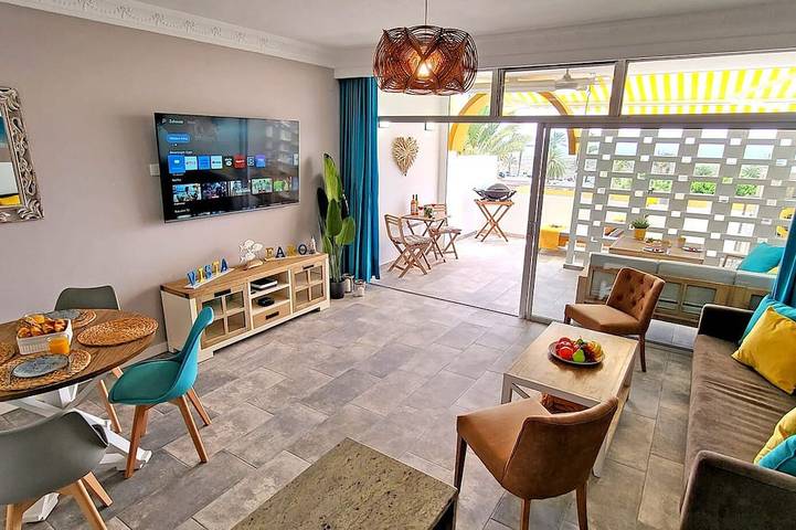 Ferienwohnung für 4 Personen, mit Terrasse in Jandia
