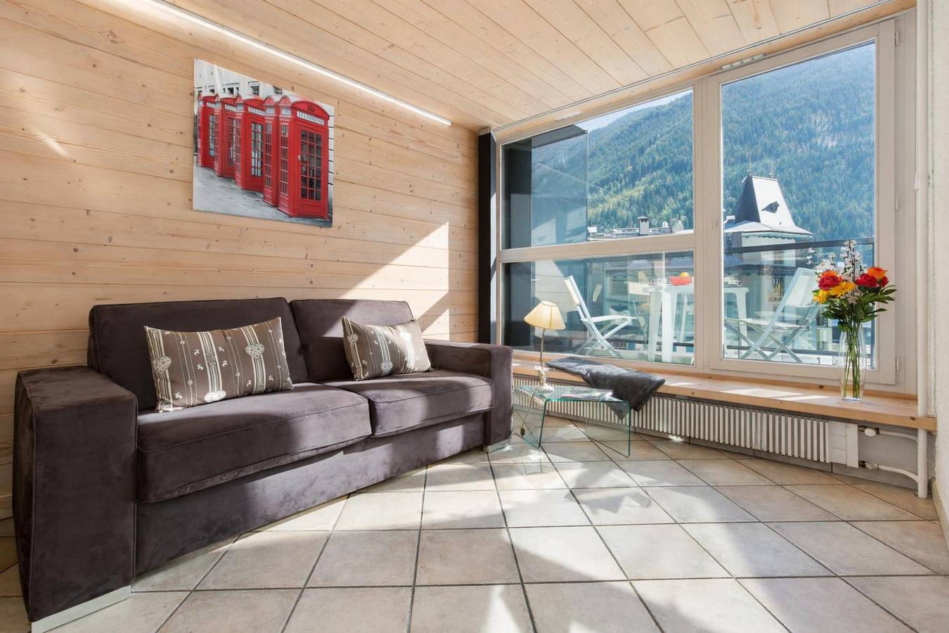 Appartement entier, Apt L'Outa 209 Central Chamonix Mont Blanc view Parking in Brevent-Flegere, Chamonix-Mont-Blanc