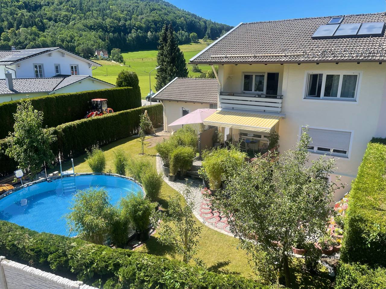 Ganze Ferienwohnung, Ciao-aschau Fewo Lexa - Ferienwohnung Lexa 75 qm, großer Wohnraum, ein Schlafzimmer und Terrasse in Kampenwand, Aschau im Chiemgau