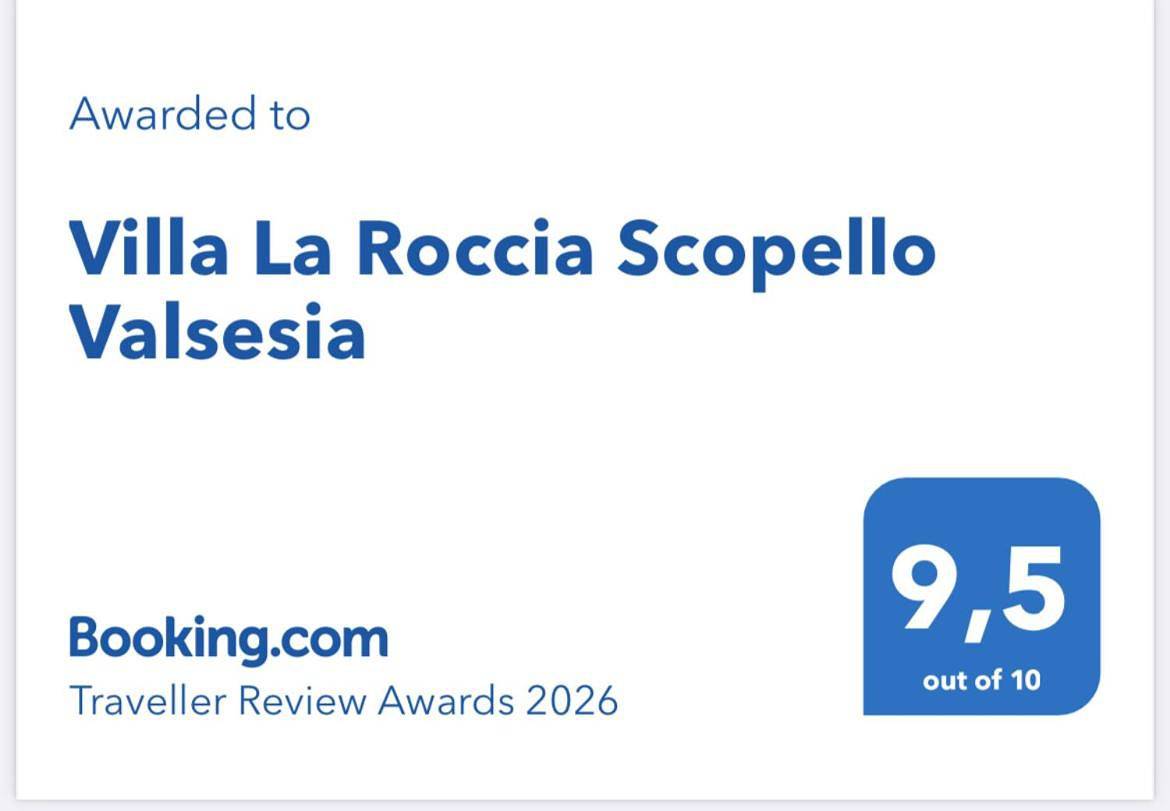 Cały apartament, Villa La Roccia Scopello Valsesia in Scopello (Piemonte), Alpy Valais