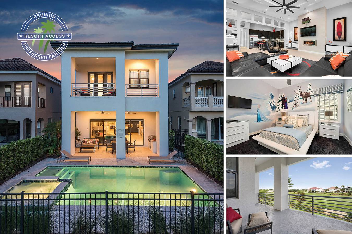 Villa for 10 Guests in Reunion (FL), Four Corners