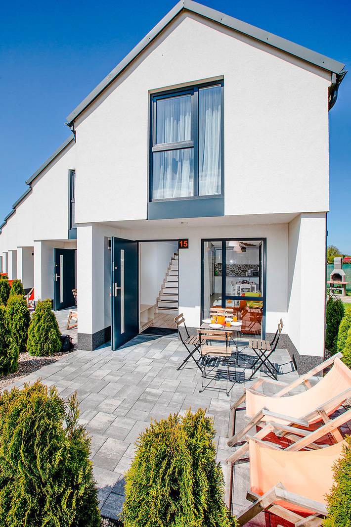 Ferienhaus für 6 Personen, mit Terrasse in Polnische Ostsee