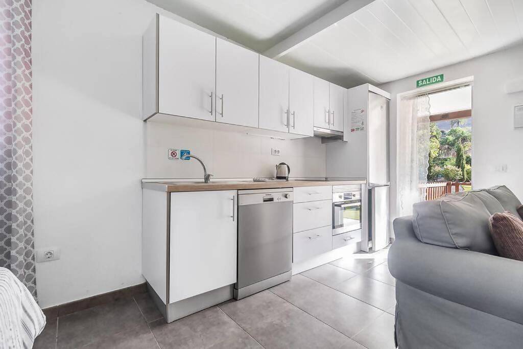 Estudio entero, Estudio para 2 personas con jardín in Fataga, San Bartolomé de Tirajana