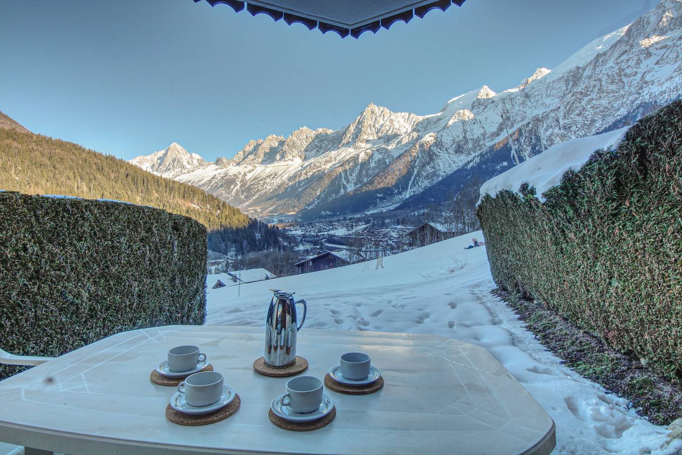 Ganze Wohnung, Apartment Tete Rousse in Les Houches, Mont-Blanc-Massiv