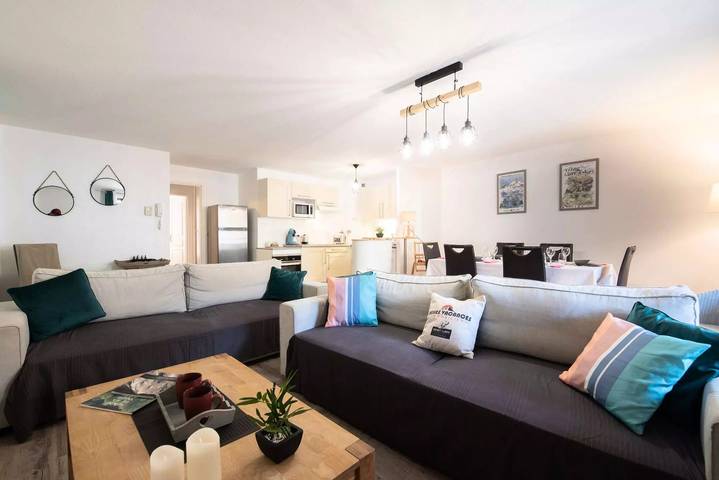 Ganze Wohnung, Gemütliche Wohnung mit Balkon in Saint-Lary-Soulan, Nationalpark Pyrenäen