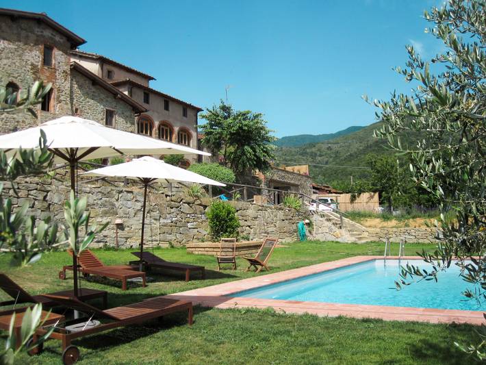 Ferienhaus für 6 Personen, mit Terrasse und Garten in der Toskana