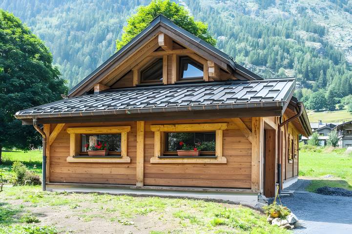 Chalet des Plans – Ruhiges, modernes Chalet nahe Chamonix und Schweizer Grenze in Vallorcine, Region Bonneville