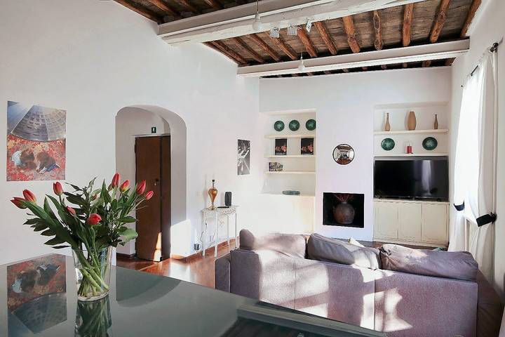 B&b per 6 persone, con terrazza in Pantheon (Roma)