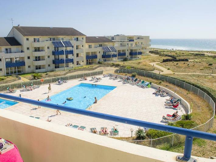Apartamento para 6 personas, con Balcón y Piscina para niños en Lacanau Ocean