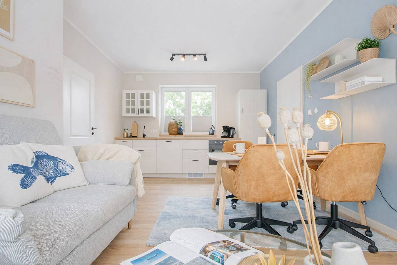 Apartamento entero, Ferienwohnung Meerestiefe auf Borkum mit Terrasse, Wlan und moderner Ausstattung in Borkum