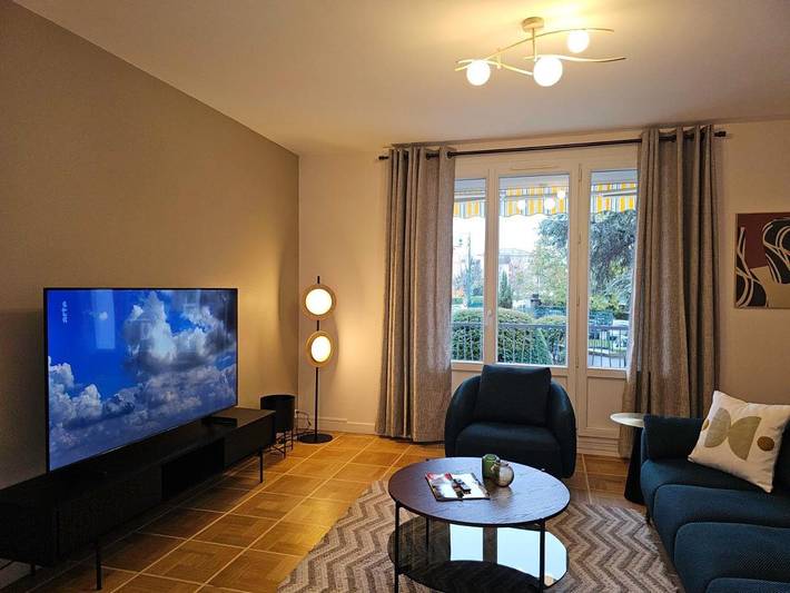 Gîte pour 4 personnes, avec balcon et vue à Tassin-la-Demi-Lune - 4