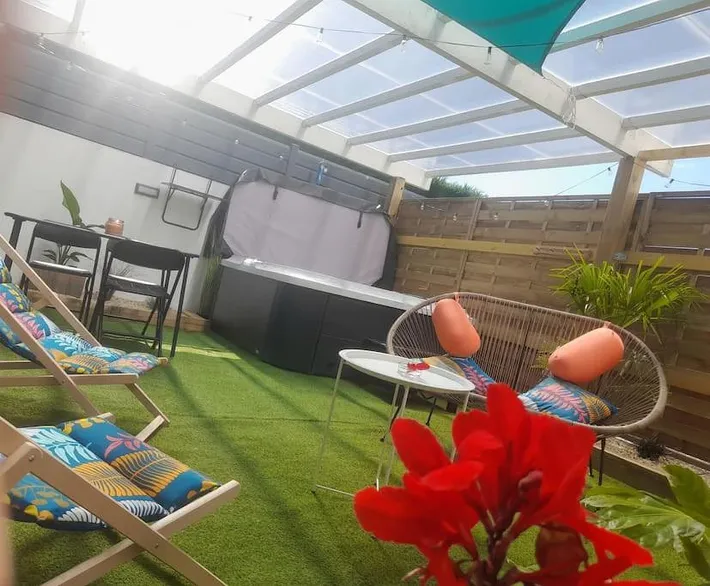 Casa de vacaciones para 4 personas, con jacuzzi y jardín - 1