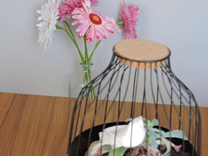 Gîte pour 2 personnes, avec vue et jardin ainsi que terrasse et piscine à Codalet - 3