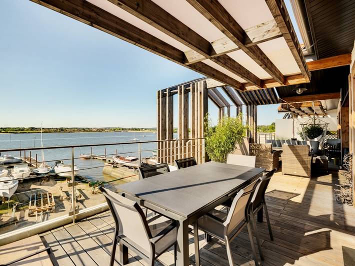 Gîte pour 8 personnes, avec terrasse dans L'Aiguillon (Arcachon) - 2