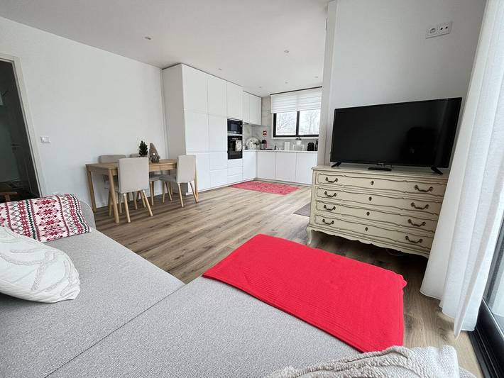 Maison de vacances pour 5 personnes avec balcon/terrasse in Espinho, District de Aveiro