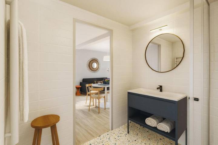 Appart’hôtel pour 2 personnes, avec piscine ainsi que vue et jardin