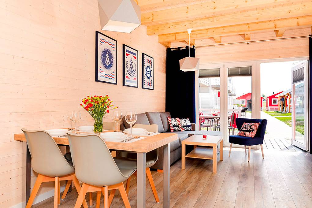 Ferienhaus "Morza Szum" in Sarbinowo, Powiat Koszaliński