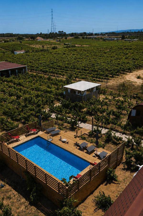 Apartamento de férias inteiro, Moment's in Nature Vineyard Bungalows Pool & Jacuzzi in Palmela, Halbinsel von Setúbal