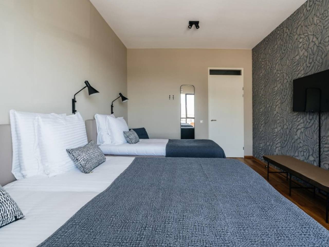 Ganze Wohnung, Modernes Appartement in Den Haag mit Yachthafen-Blick in Scheveningen, Den Haag