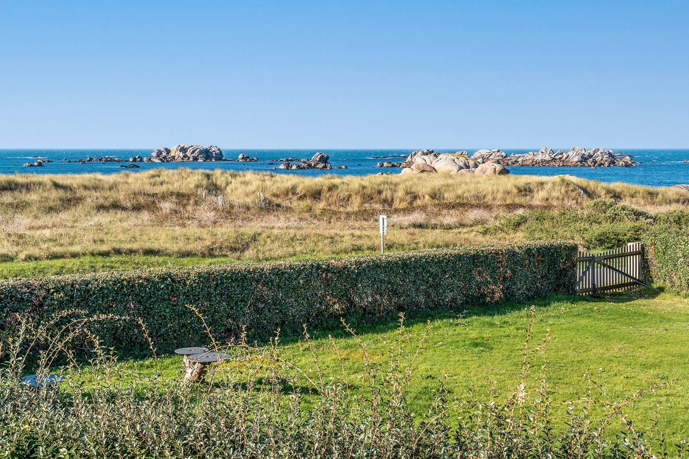 Casa del crémiou junto al mar in Kerlouan, Región de Brest