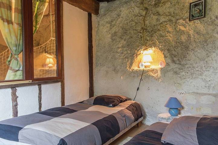 Maison troglodyte unique dans la Vallée in Faverolles, Vallée de la Loire
