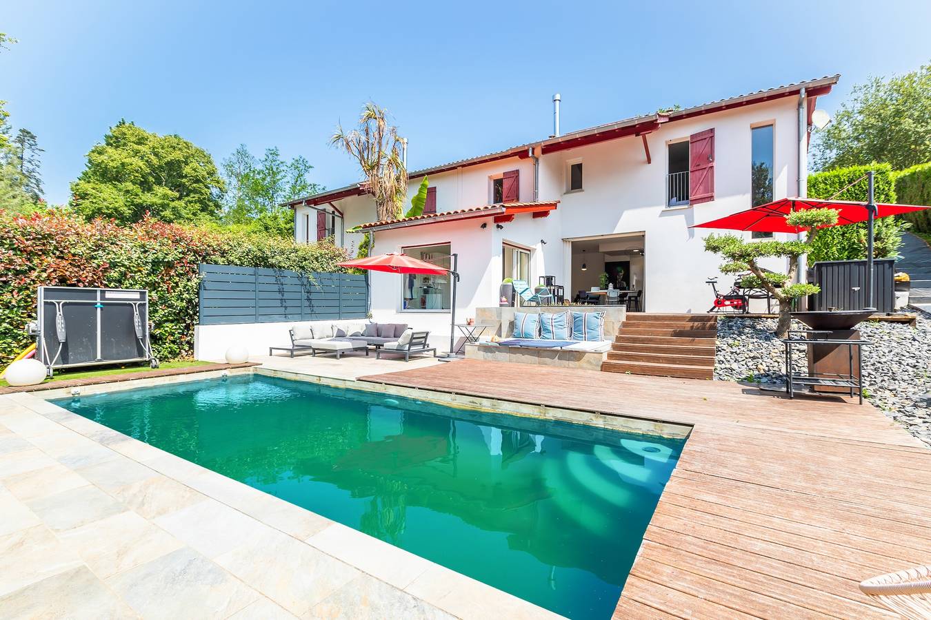 Villa Basoa - Villa avec piscine à 10 min des plages in Bassussarry, Bayonne und Umgebung