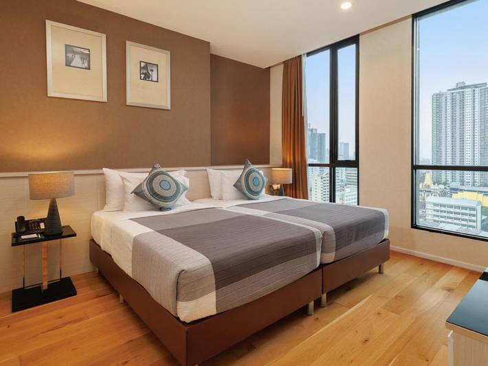 Hotel für 2 Personen, mit Ausblick und Garten sowie Pool in Bangkok