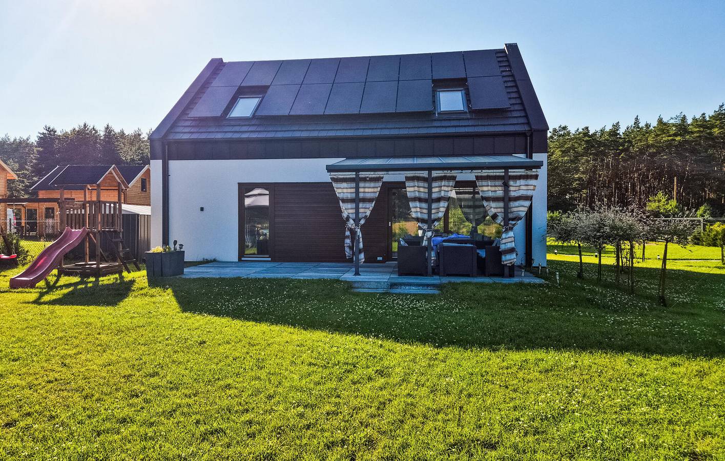 Dom dla 10 osób z widok in Nowe Warpno, Zalew Szczeciński