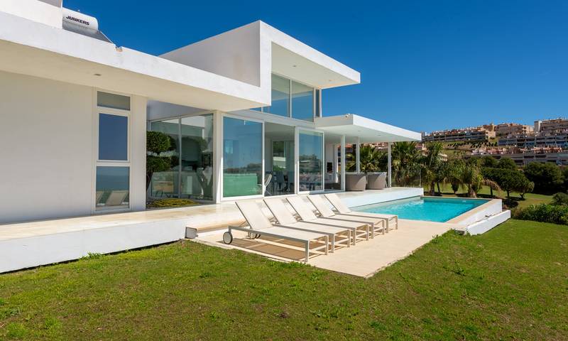 Villa für 6 Personen, mit Terrasse und Garten sowie Ausblick und Meerblick in Casares - 2