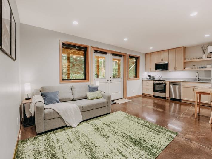 Ganze Wohnung, Studio-Wohnung "08Mbr" mit privatem Parkplatz in Glacier, Mount Baker-Snoqualmie Nationalwald
