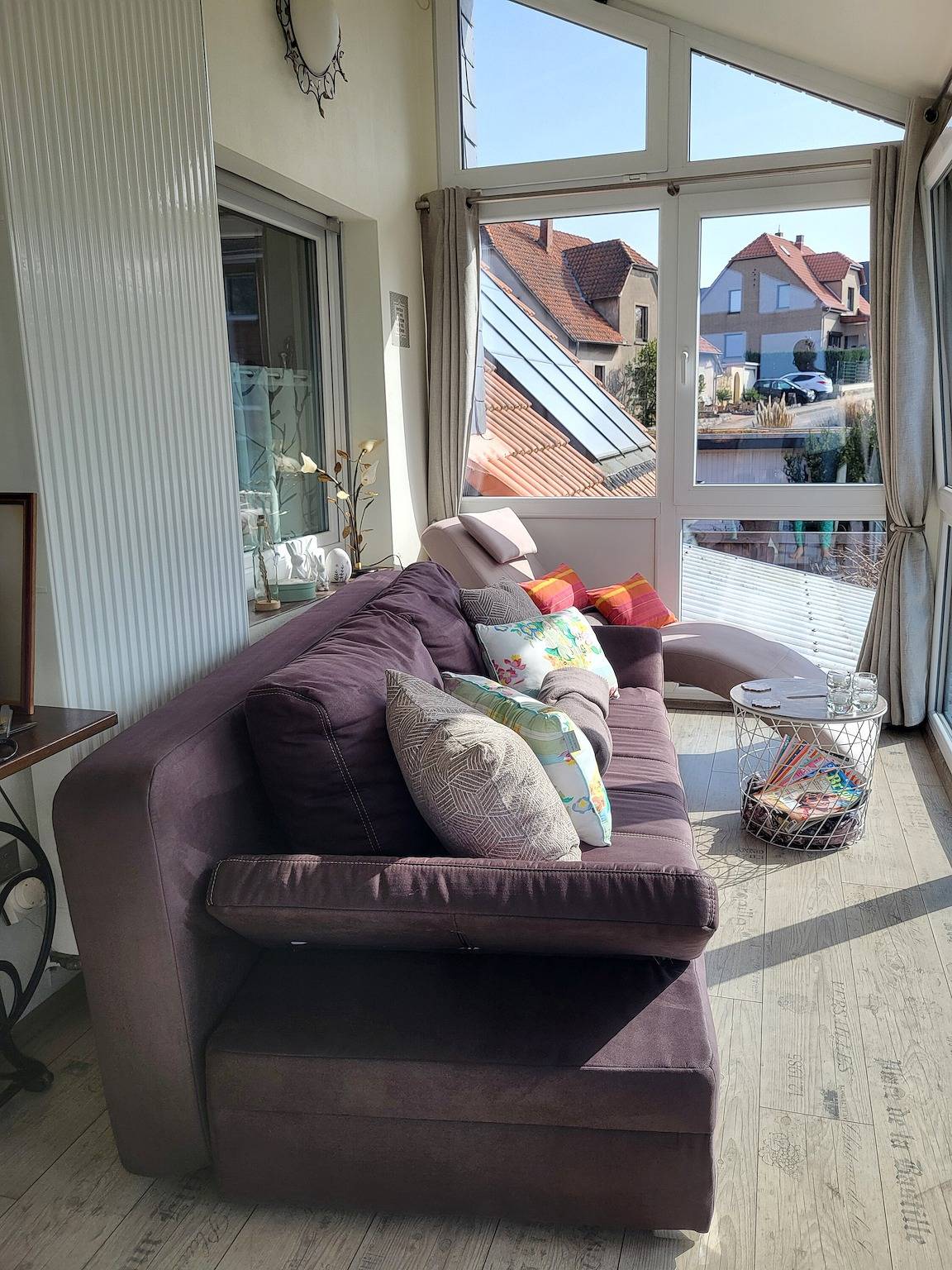 Ganze Wohnung, Apartment „Wintergarten Am Thingplatz“ mit Gemeinschaftsterrasse, Garten & Wlan in Rinteln, Landkreis Schaumburg